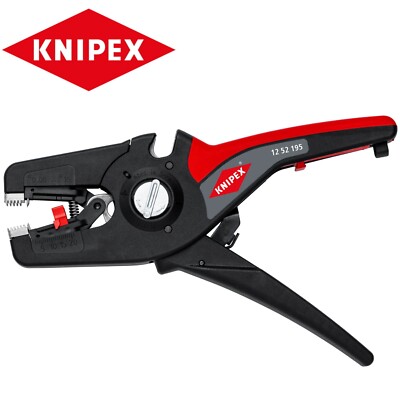 Knipex Automatische Abisolierzange 0,8-16 mm Kabel-Abisolierzange PreciStrip 1252195