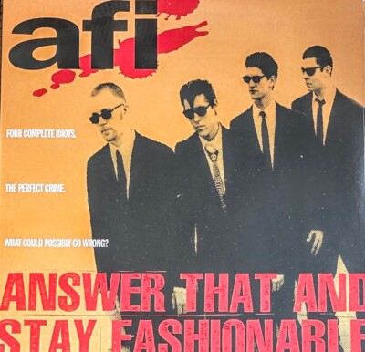 AFI - ANSWER THAT AND STAY - VINYL LP '' NEW, SEALED ''