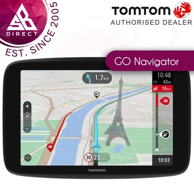 TomTom GO Navigator 6'' Auto GPS Sat Navy mit ganz Europa Karten - Echtzeit Verkehr