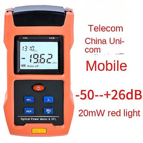 All-in-one Optical Fiber Light Decay Tester Power Meter Red High-Precision - 第 16/20 張圖片