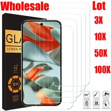 Wholesale Lot Google Pxiel 10 9 Pro XL 8 7 Tempered Glass Clear Screen Protector