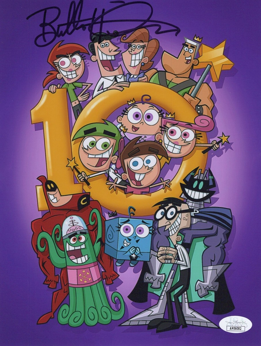 BUTCH HARTMAN Signed 8x10 FAIRLY ODDPARENTS CREATOR Autograph