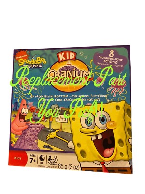 Nickelodeon Spongebob Squarepants Cranium Board Game Replacement Parts You Pick!