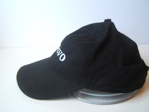 Volvo Hat Strongco Customer Care Company Black Hook Loop Baseball Cap - Picture 3 of 8