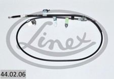 LINEX Handbremsseil bremsseil rechts passend für Toyota Auris _E15_ 44.02.06