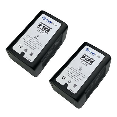 2x Li-Ion V-Mount Akku 20100mAh Twist D-Tap für Sony DSR-570WSL PDW-680 HDW-680