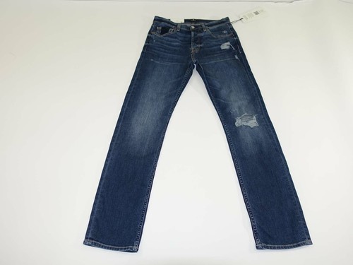7 For All Mankind Uomo Originale Sottile Jeans Taglia 30 x 32 Nwt Bottoni  Fly | eBay