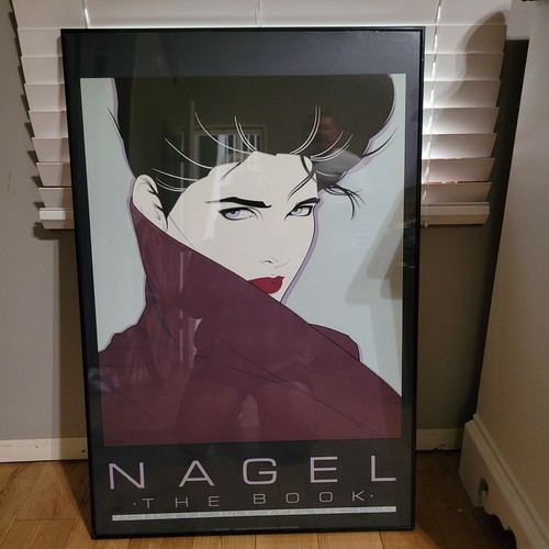 PÓSTER PATRICK NAGEL 1985 "EL LIBRO" - Imagen 5 de 10