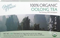Prince Of Peace 100% Organic Oolong Tea-100 Tea Bags on sale Prince Of Peace 100% Organic Oolong Tea-100 Tea Bags on sale