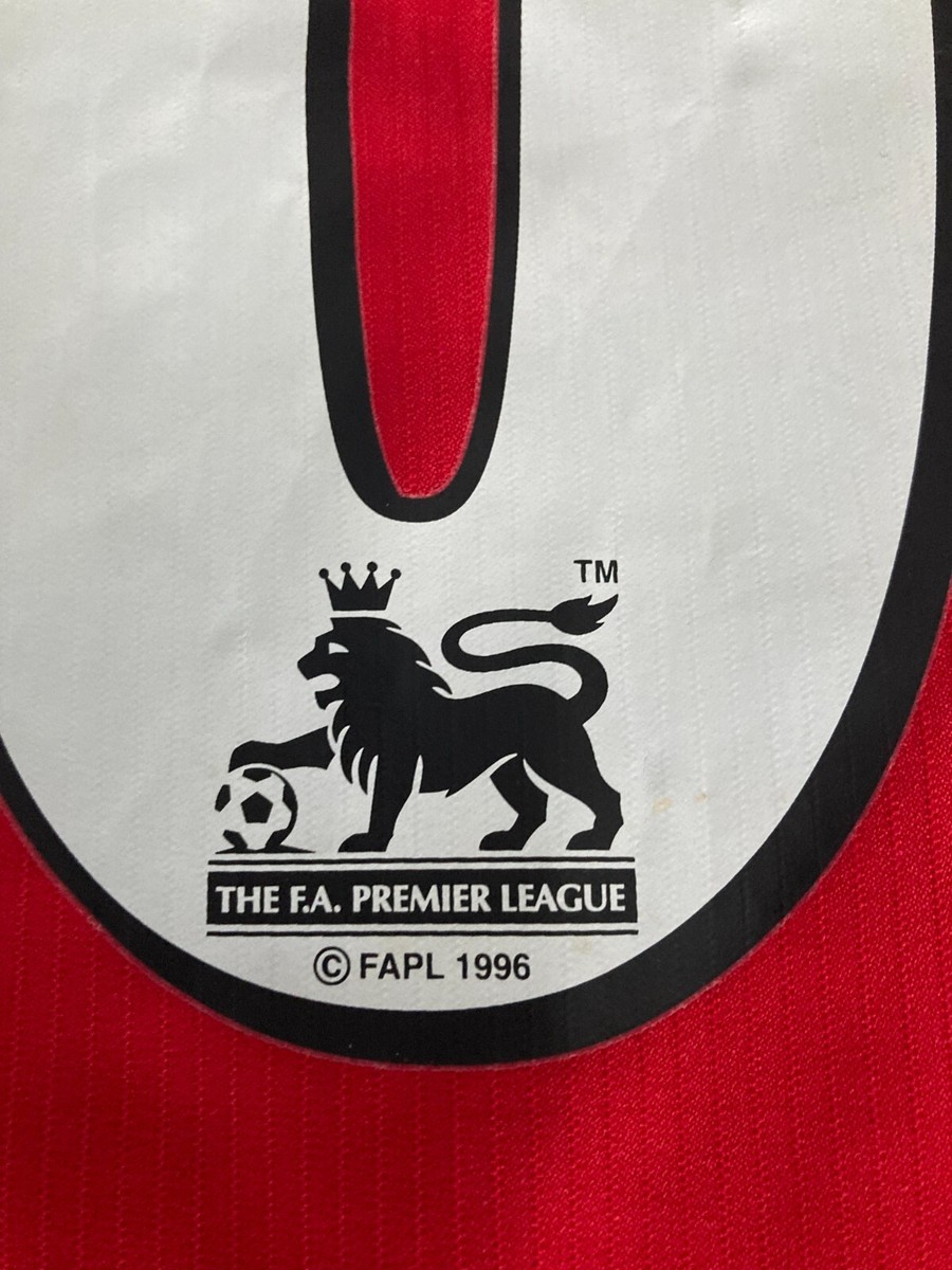 Manchester United Vodafone Nike 90 Red long sleeve jersey