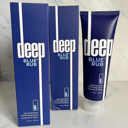 2x DoTerra Deep Blue Rub Topical Cream New Sealed 4oz -US Free Shipping