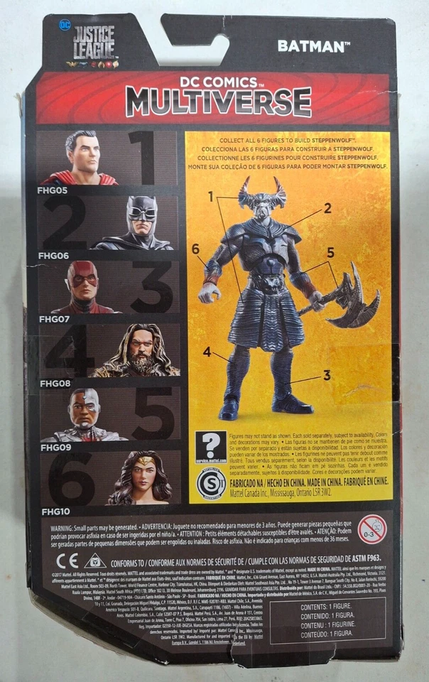 2016 DC Comics Universe DC's Legends of Tomorrow Justice League Batman Figure - Image 2 of 2