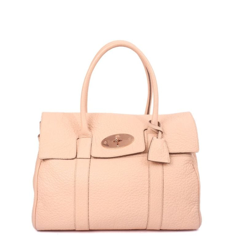 100% genuine Mulberry HANDBAG blush pink Heritage Bayswater tote bag luxe  £1295 - Main Image