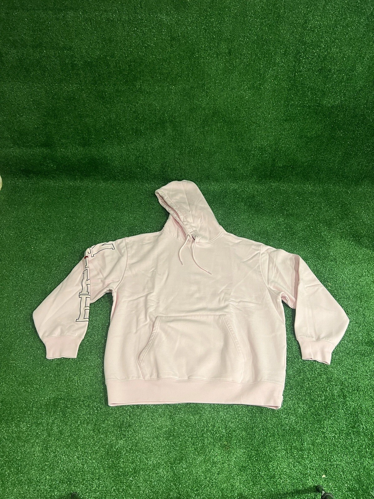 Sweat à capuche Supreme Nike SS24 rose clair taille XL