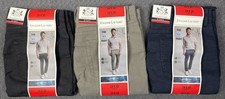 English Laundry Men's 365 Repreve Pant Lot of 3 Gray Brown & Blue Size 34x30 NWT