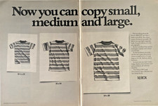 Xerox 3100 LDC Copier Large Document Vintage 1976 Magazine Ad