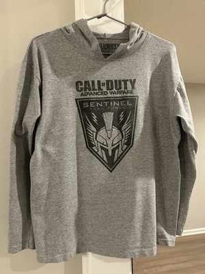 Call Of Duty Sentinel Task Force Hooded Long Sleeve T-shirt Youth XL