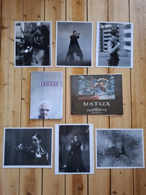 Matrix,14x Fotos/Lobbycards/Schaukastenbilder+Poster aus Special Edition Box,rar