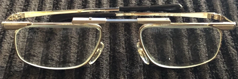 Vintage KANDA Gold Adjustable Lens Eyeglasses( Frame Only) #FS-003-100 - Image 2 of 4