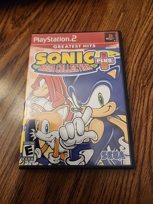 Sonic Mega Collection Plus GH PS2 Sony PlayStation 2, 2004 CIB w/ Manual TESTED
