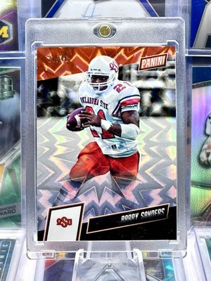 2019 Panini 21/49 JERSEY # MATCH 1/1 Explosive SP Barry Sanders Oklahoma State