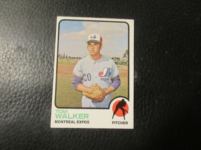 1973  TOPPS#41  TOM WALKER  EXPOS      EXMT      BT#41
