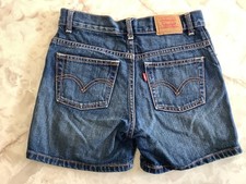 Y2K Vintage Levi Strauss  Co. Denim Shorts School Girls Size 12 relaxed fit