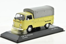 VOLKSWAGEN T2 Pritschenwagen Beige 1972 1/43 MINICHAMPS 400053204