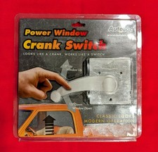 Autoloc Universal Power Window Handle Crank Switch - Fits All Splines