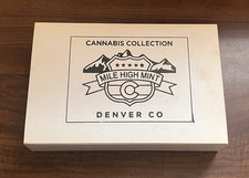 5-1oz Mile High Mint “ Cannabis Collection” Velvet 1oz Silver Coin Holder/Sleeve 50.00 per troy oz