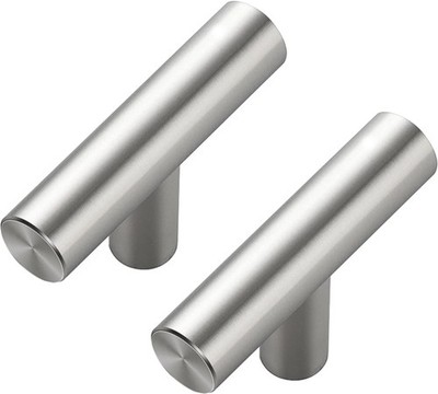 30 Pack Brushed Nickel Cabinet Knobs - Kitchen Silver 30 Pack, 