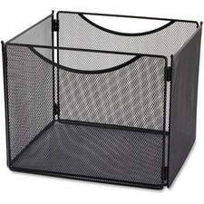 Safco Onyx Steel Mesh Desktop File Box 2170BL