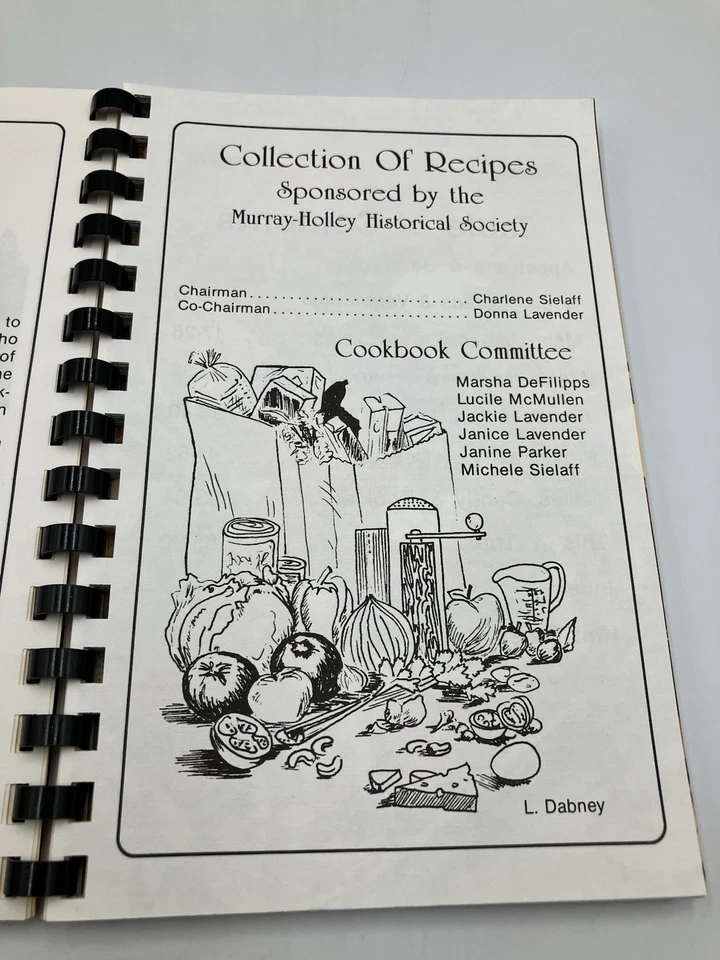 Рецепты винтажной спиральной поваренной книги Murray-Holley NY Historical Society 1989 - Изображение 4 из 4