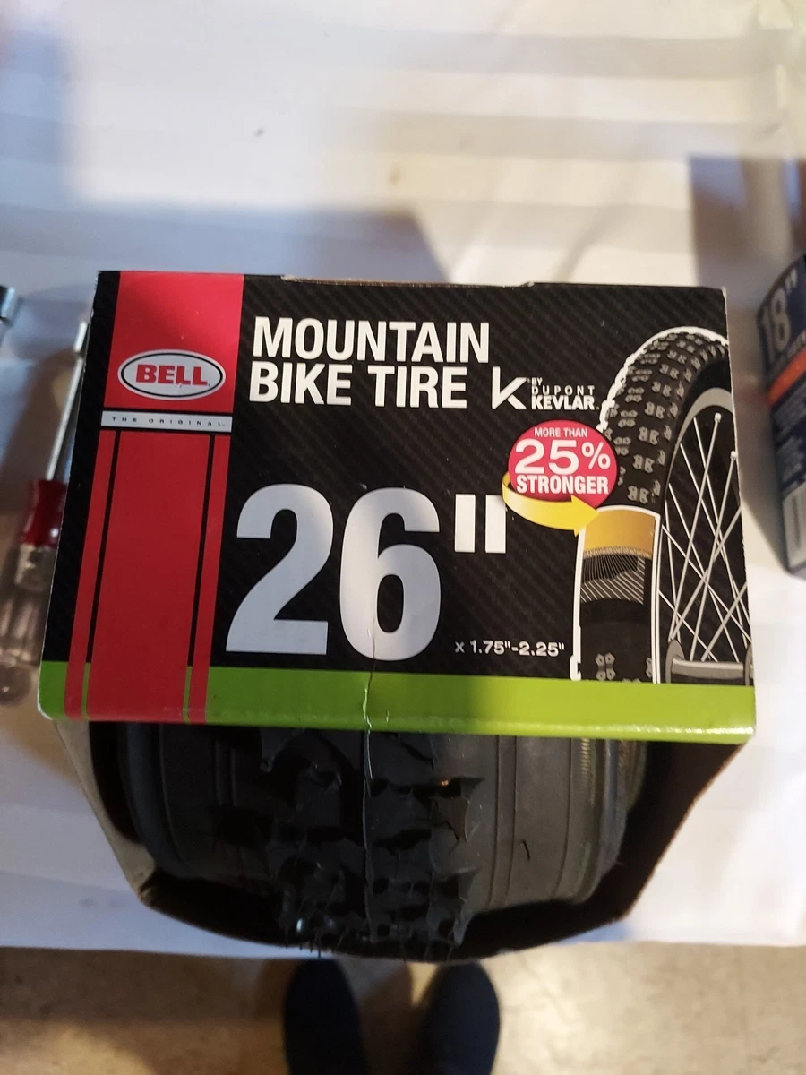 Pneus VTT Bell 26 Pouces Avec Défense Plate - Renforcés Fibre De Kevlar