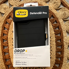 OtterBox Defender Pro Rugged Case w/ Holster for Apple iPhone 15 Plus/14 Plus