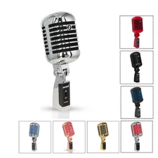5Core Retro Mic Vintage Dynamic Proefssional Vocal Mic Metal Classic Frame