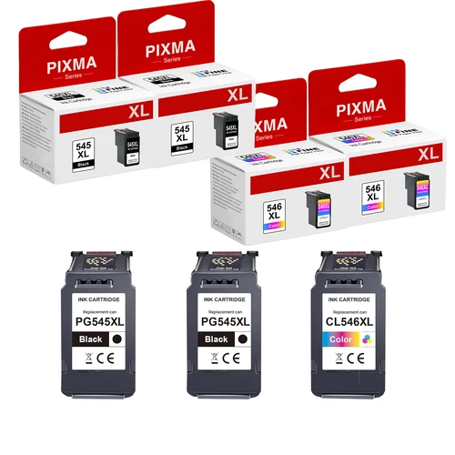 DRUCKERPATRONEN PG-545 CL-546XL für Canon Pixma MG2450 MG2550 2950 TS 3150 3350