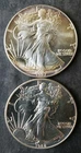 1987 and 1988 $1 American Silver Eagle Dollars