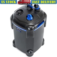 225GPH Aquarium Filter Replacement Bulb Adjustable Flow Sponge Bio Balls New