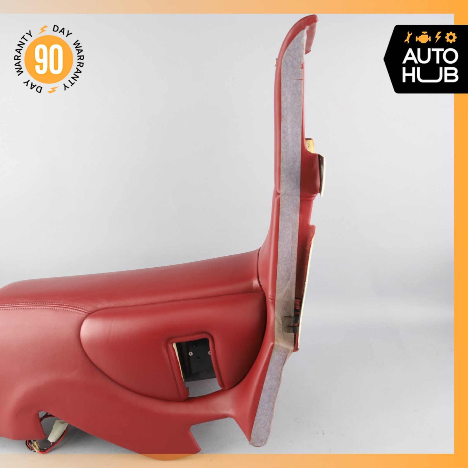 00-04 Aston Martin DB7 Volante Rear Center Console Assembly Red OEM 35k