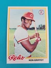 1978 Topps #80 Ken Griffey Cincinnati Reds BASEBALL Card V1