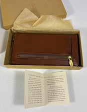"New" Longaberger "Country Estate Collection" Wallet, Zip Clutch