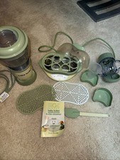 Nutribullet Baby Bullet Food Blender  Steamer Multi Pc/Set Baby Food Maker Used