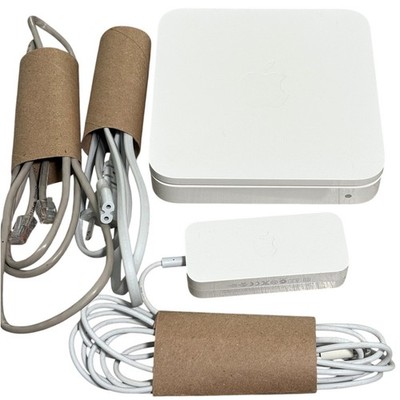 Apple Air Port Extreme Base Station 5th Gen 802 Wifi A1408 - OEM Cord Ethernet