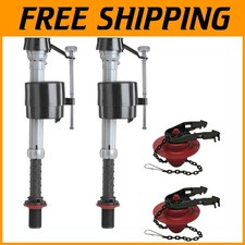 Toilet Fill Valve and Flapper Kit