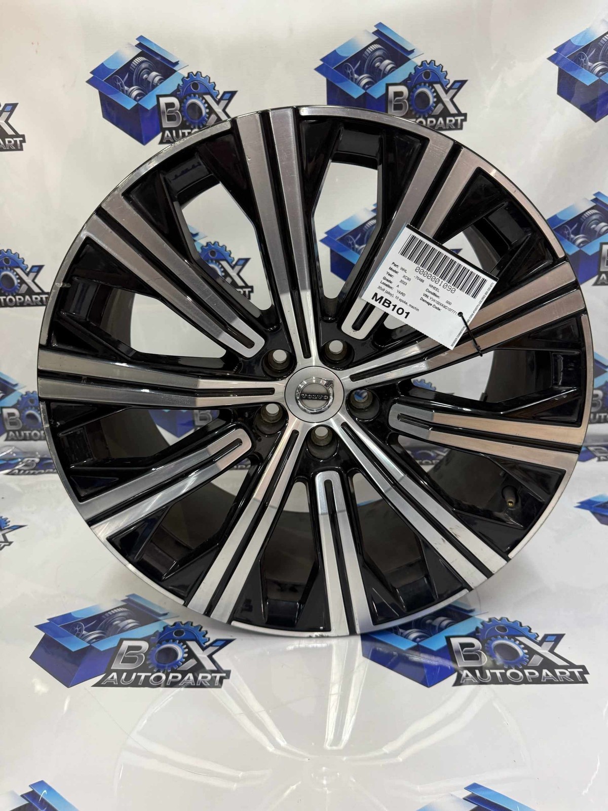 2020-2024 VOLVO XC90 Wheel 20x9 Alloy 10 Spoke RIM OEM