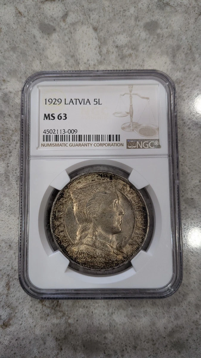 Silver 1929 Year Estonian, Latvian & Lithuanian Coins for sale | eBay