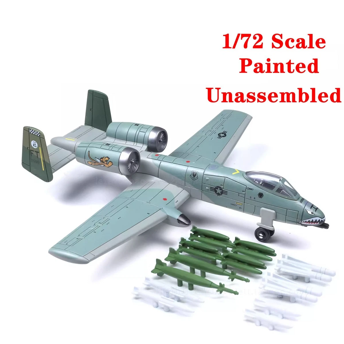 25+ A-10 Thunderbolt II 1:72 Scale Contemporary Diecast Aircraft
