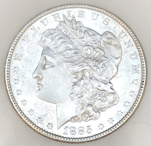 1885 MORGAN DOLLAR! MS+++! SEMI PL! MAGNIFICENT QUALITY! WOW! TERRIFIC! NR#G3613