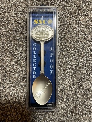 SNC Collectible Spoon San Francisco California Trolly Design